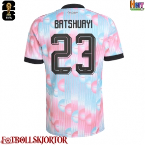 Belgien Michy Batshuayi #23 Bortatröja VM 2026 Kortärmad